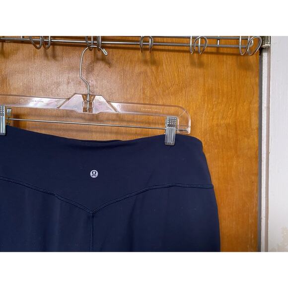 Lululemon Align Jogger Nulu True Navy Blue Crop 23" Inseam Size 12 - Picture 7 of 9